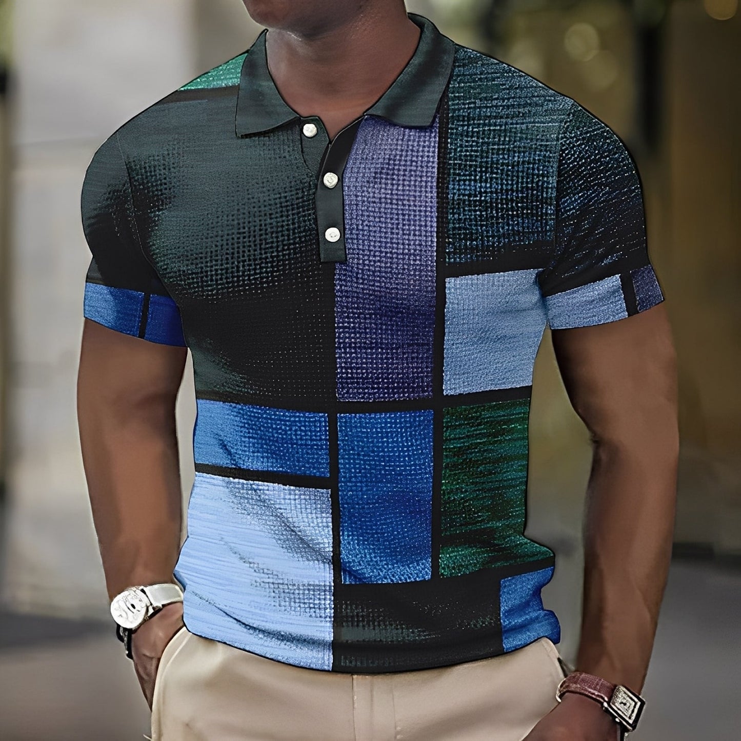 Reginald - Polo elegante y de colores para hombres