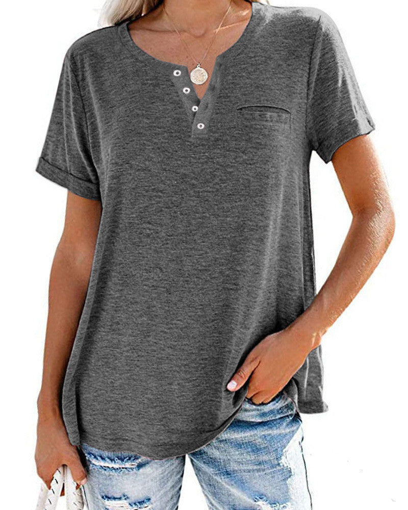 Élodie – Blusa de Mujer con Manga Corta