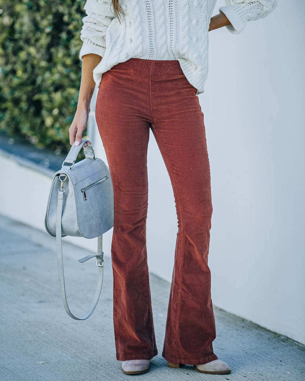 Susanne - Pantalón Ancho y Cómodo de Pana para Mujeres