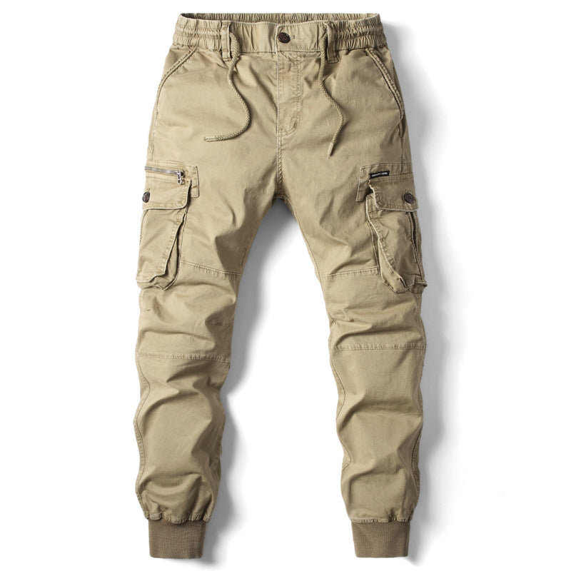 Trevor - Pantalón cargo informal con muchos bolsillos para hombres
