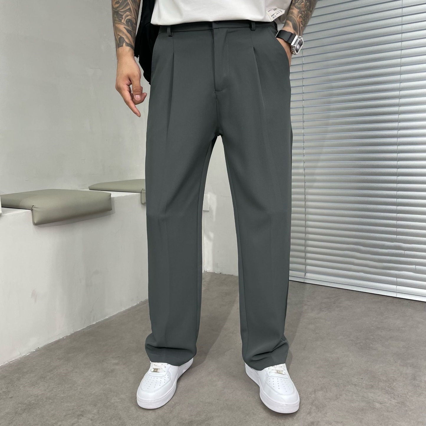 Spencer - Pantalón moderno y holgado para hombres