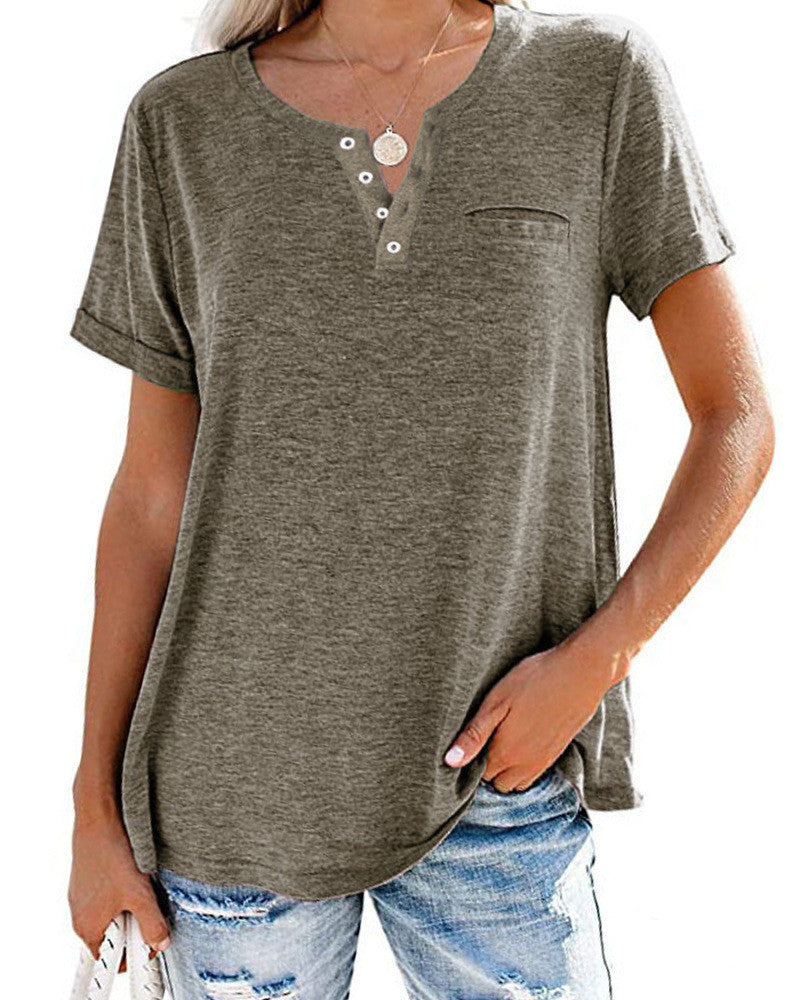 Élodie – Blusa de Mujer con Manga Corta