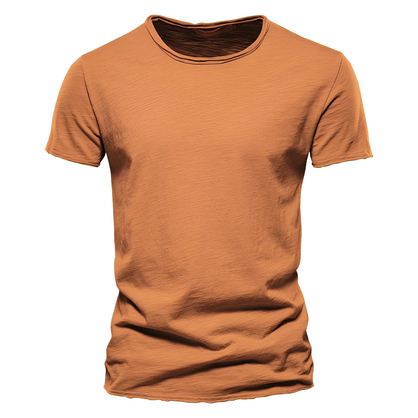 Roderick - Camiseta de Hombre de Algodón con Manga Corta