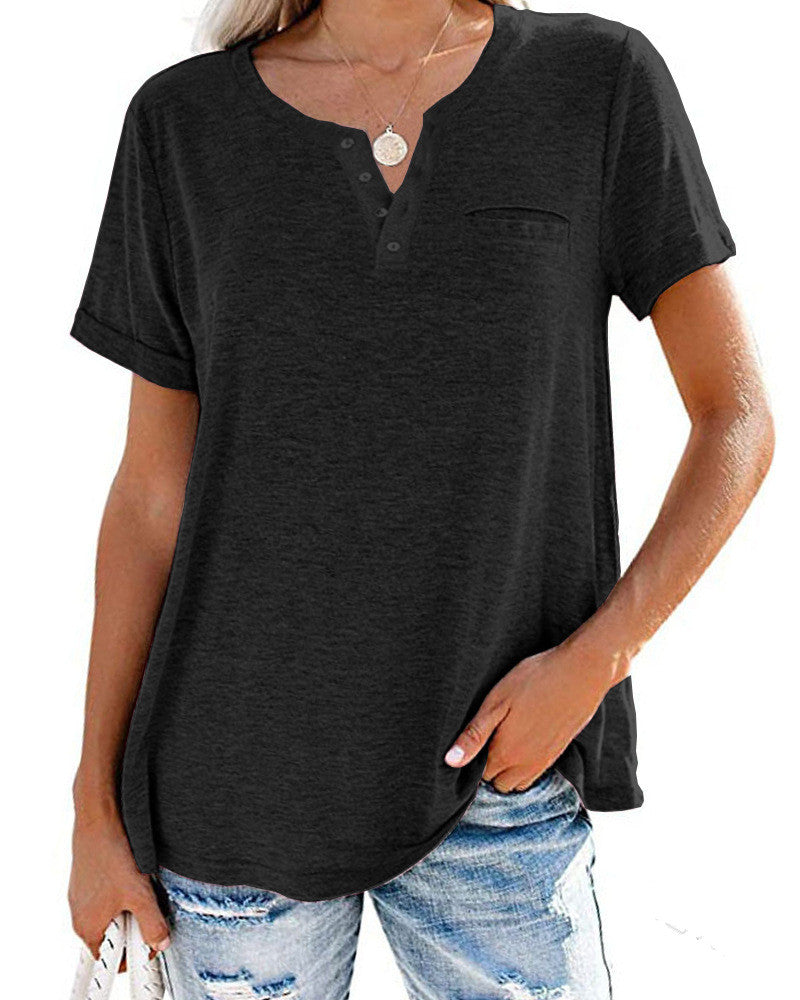 Élodie – Blusa de Mujer con Manga Corta