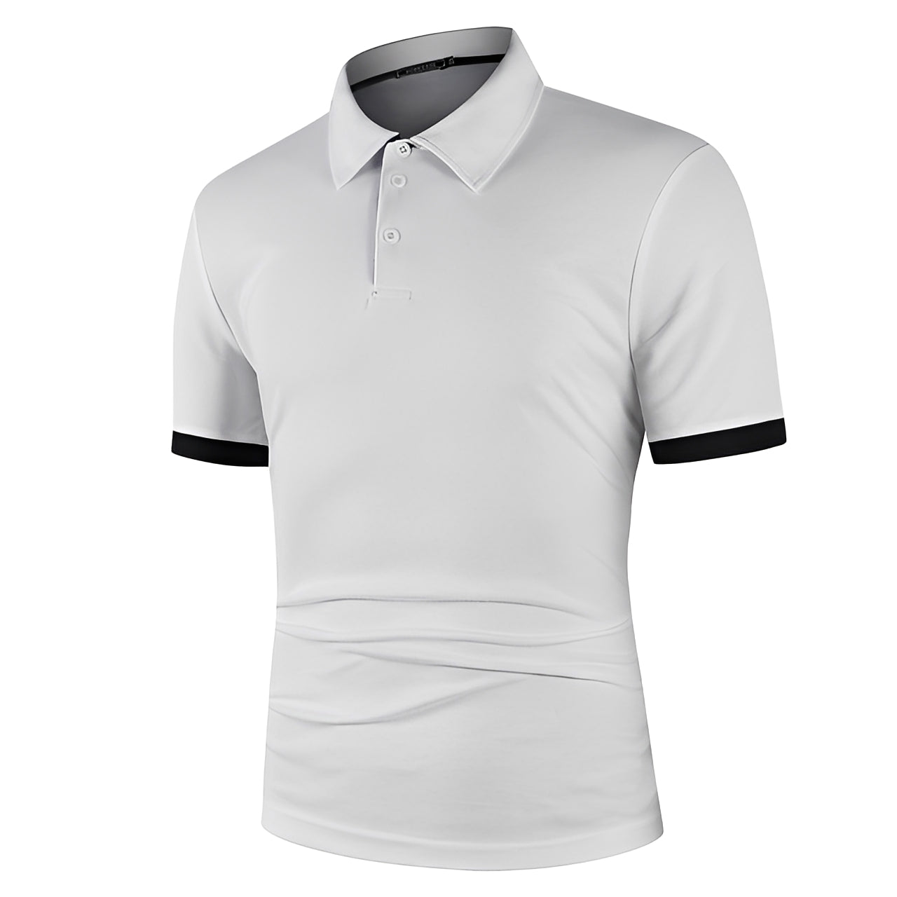 Lloyd - Polo Casual de Manga Corta para Hombres