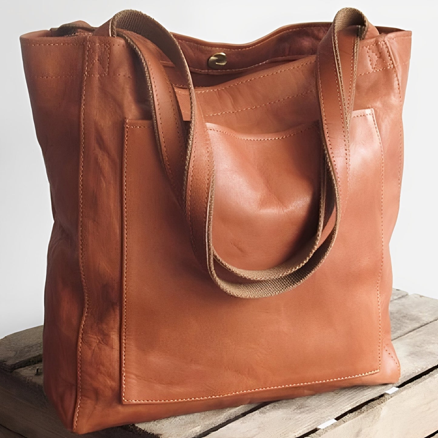 Romayne - Bolsa Clásica de Cuero para Mujeres