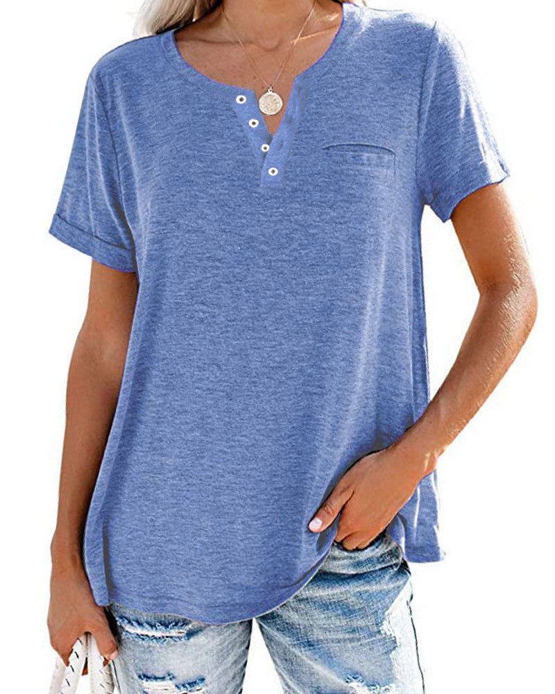 Élodie – Blusa de Mujer con Manga Corta