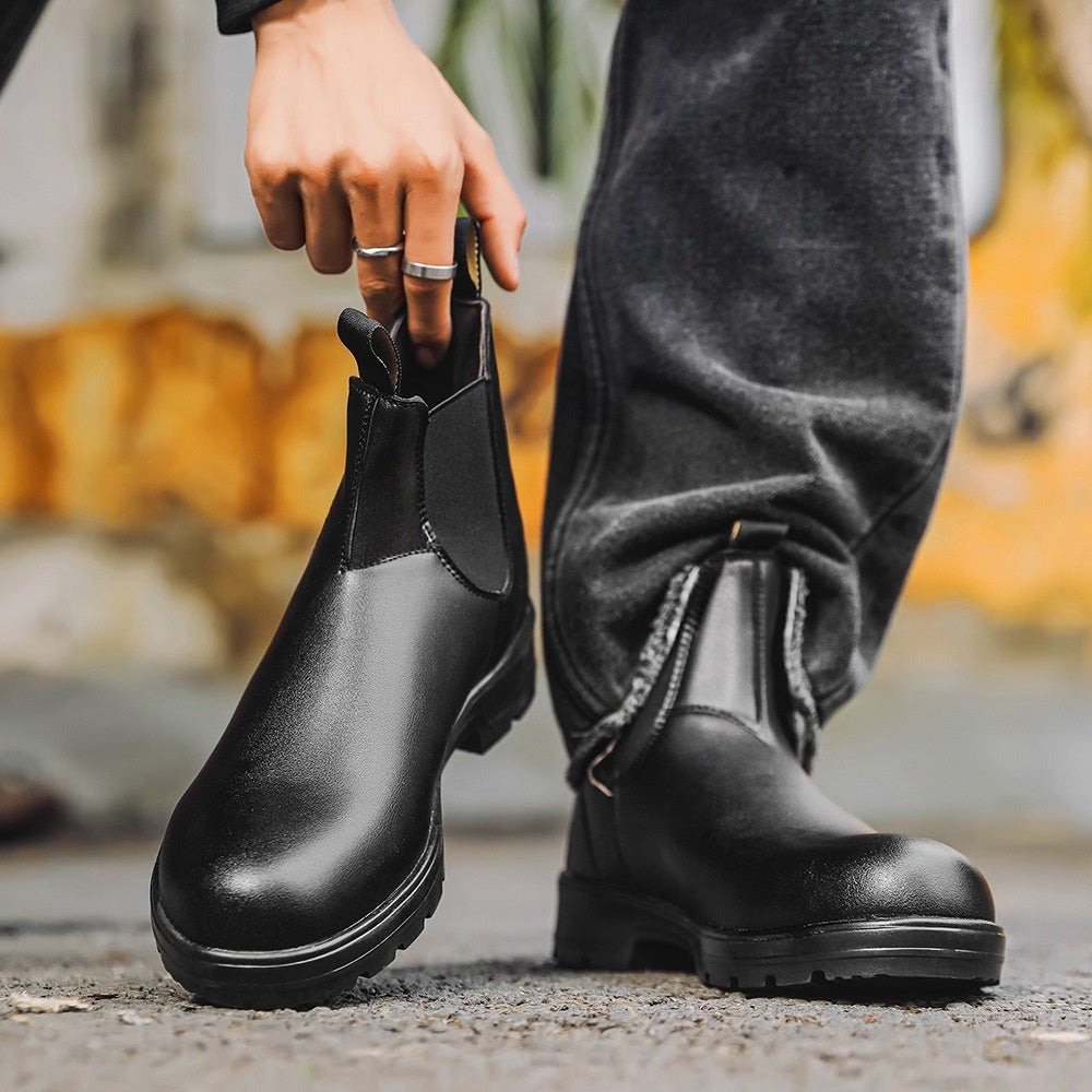 Barrett - Botas de Cuero Clásicas para Hombres