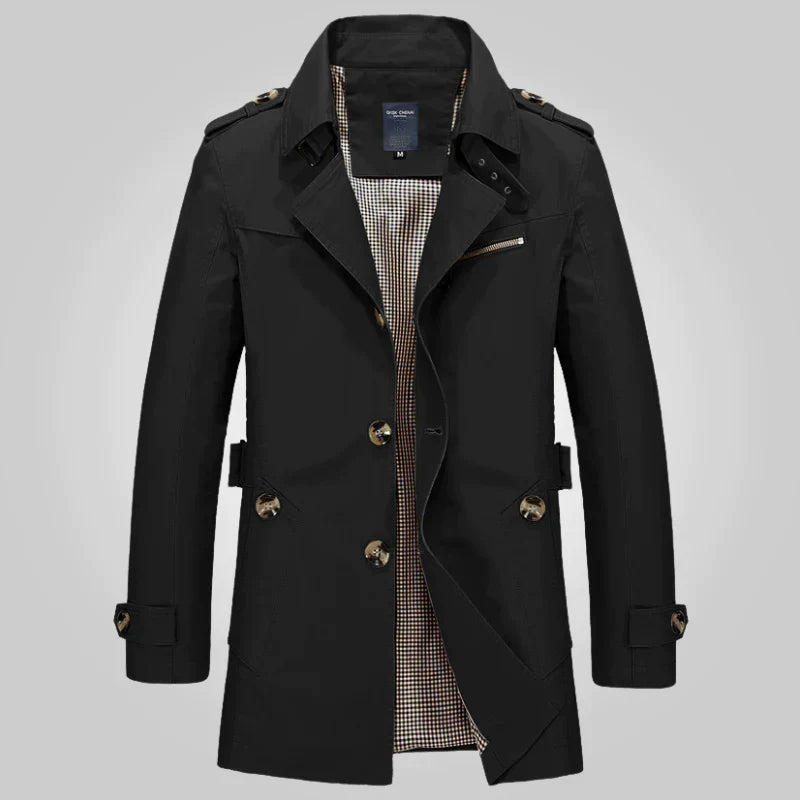 Ambrose – Trench atemporal y elegante