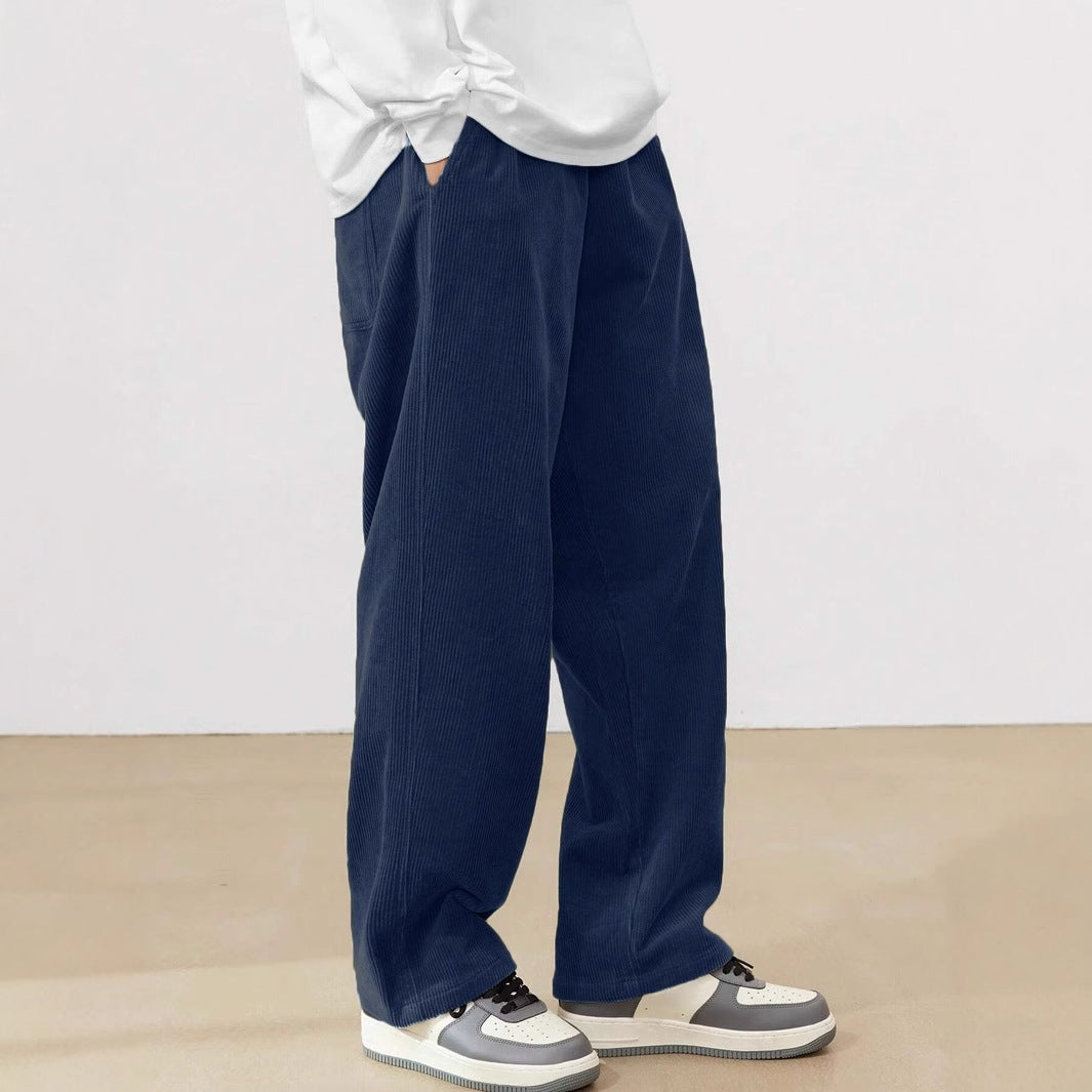 Kenrick - Pantalón de pana recto para hombre