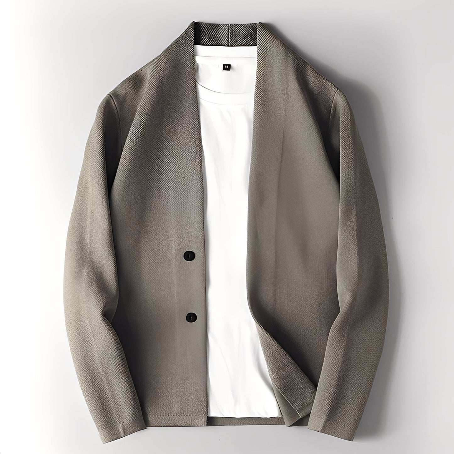 Nickolas - Suéter informal con botones para hombres