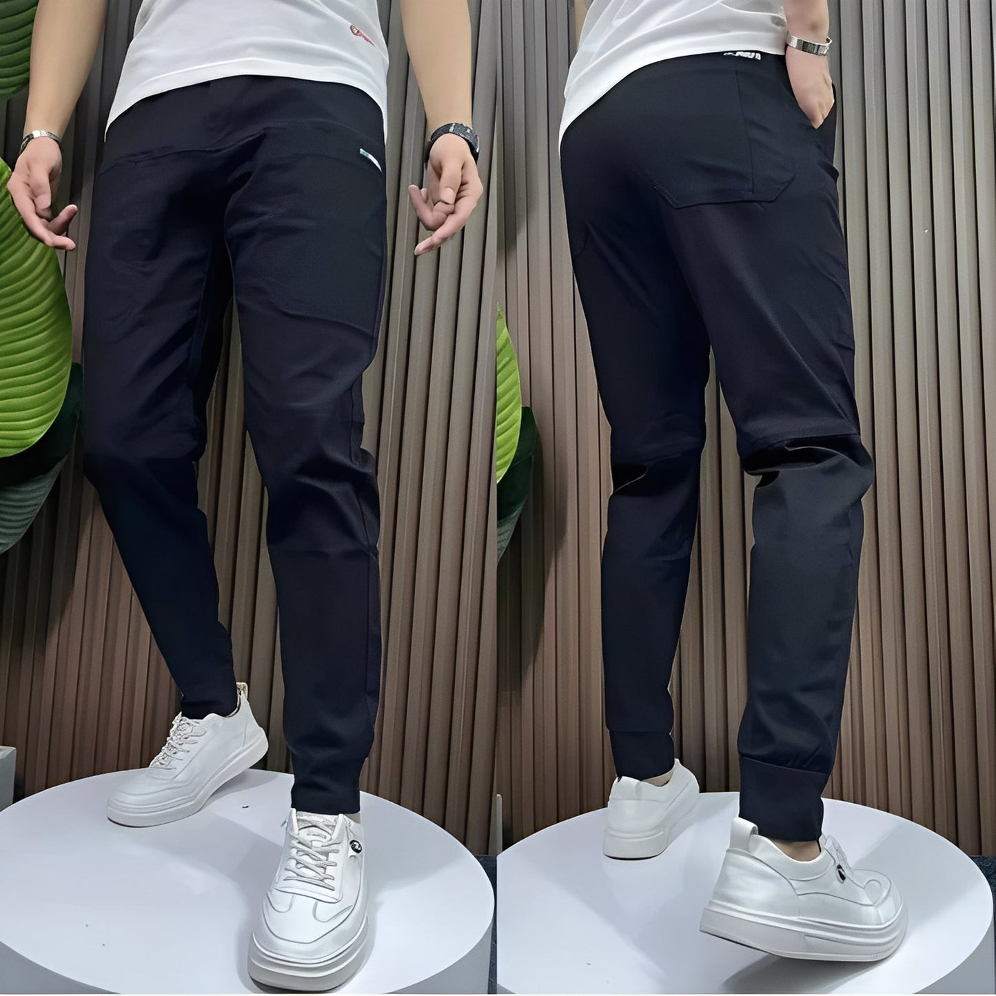 Raynard - Pantalón de cargo elegante y elástico para hombres