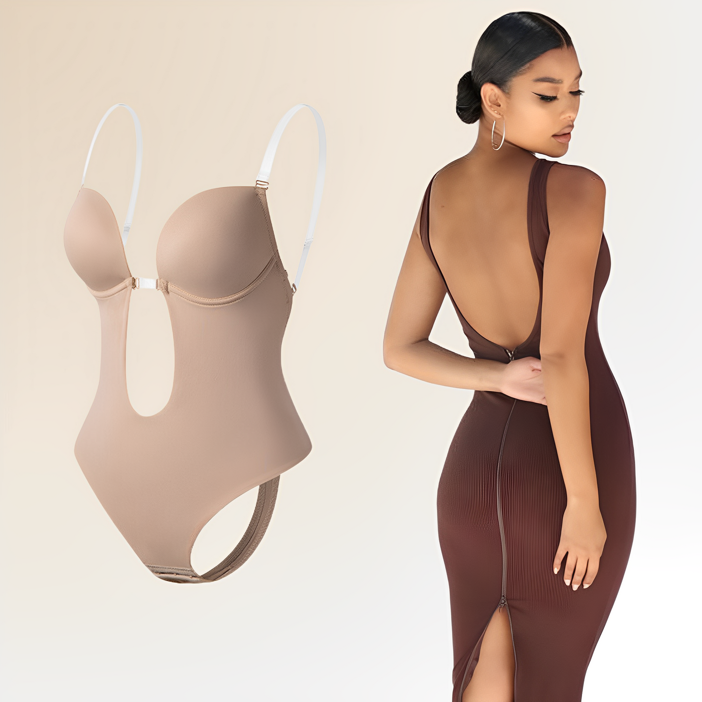 Nina – Bodysuit-BH sin espalda