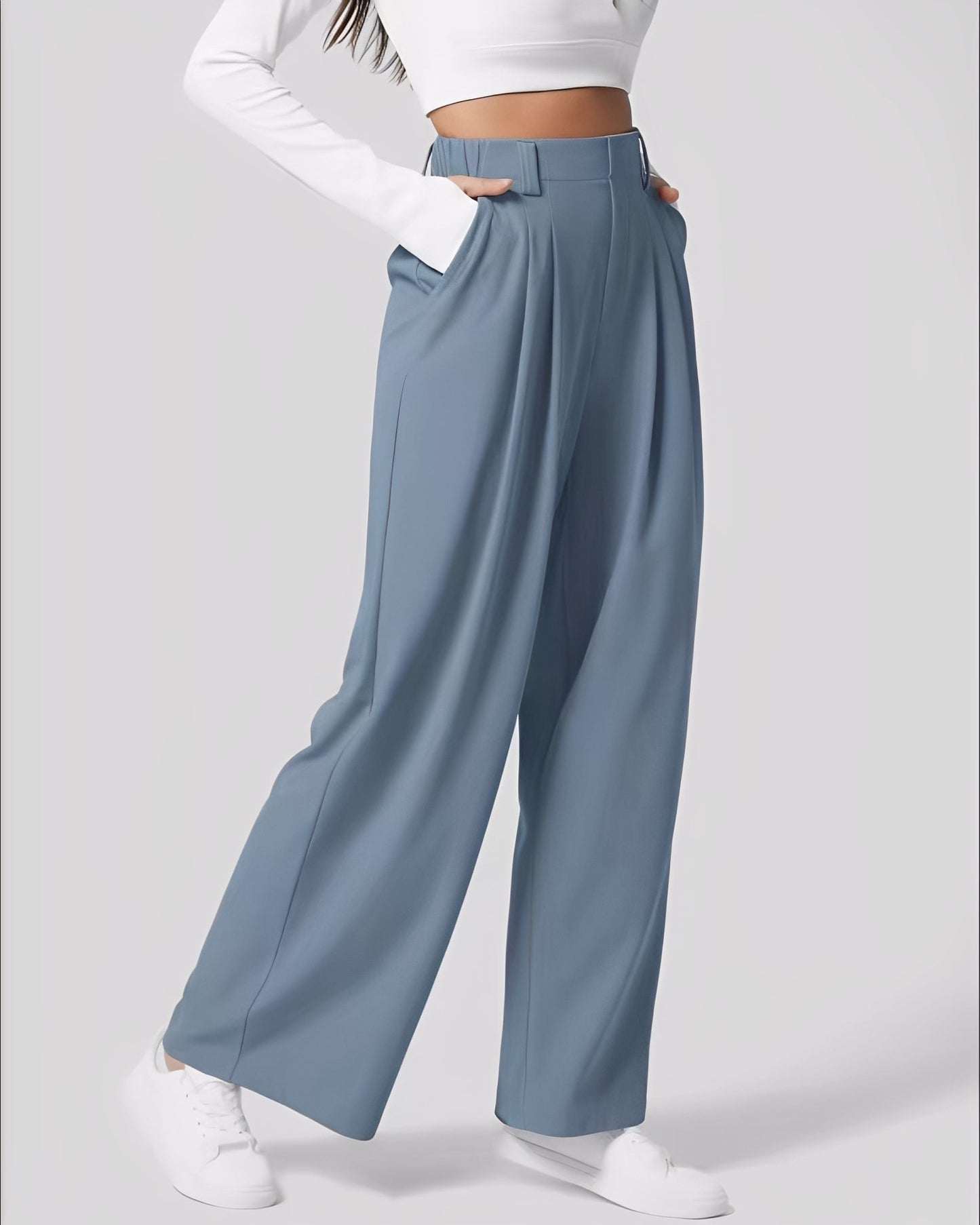 Montana - Pantalón recto cómodo para mujer