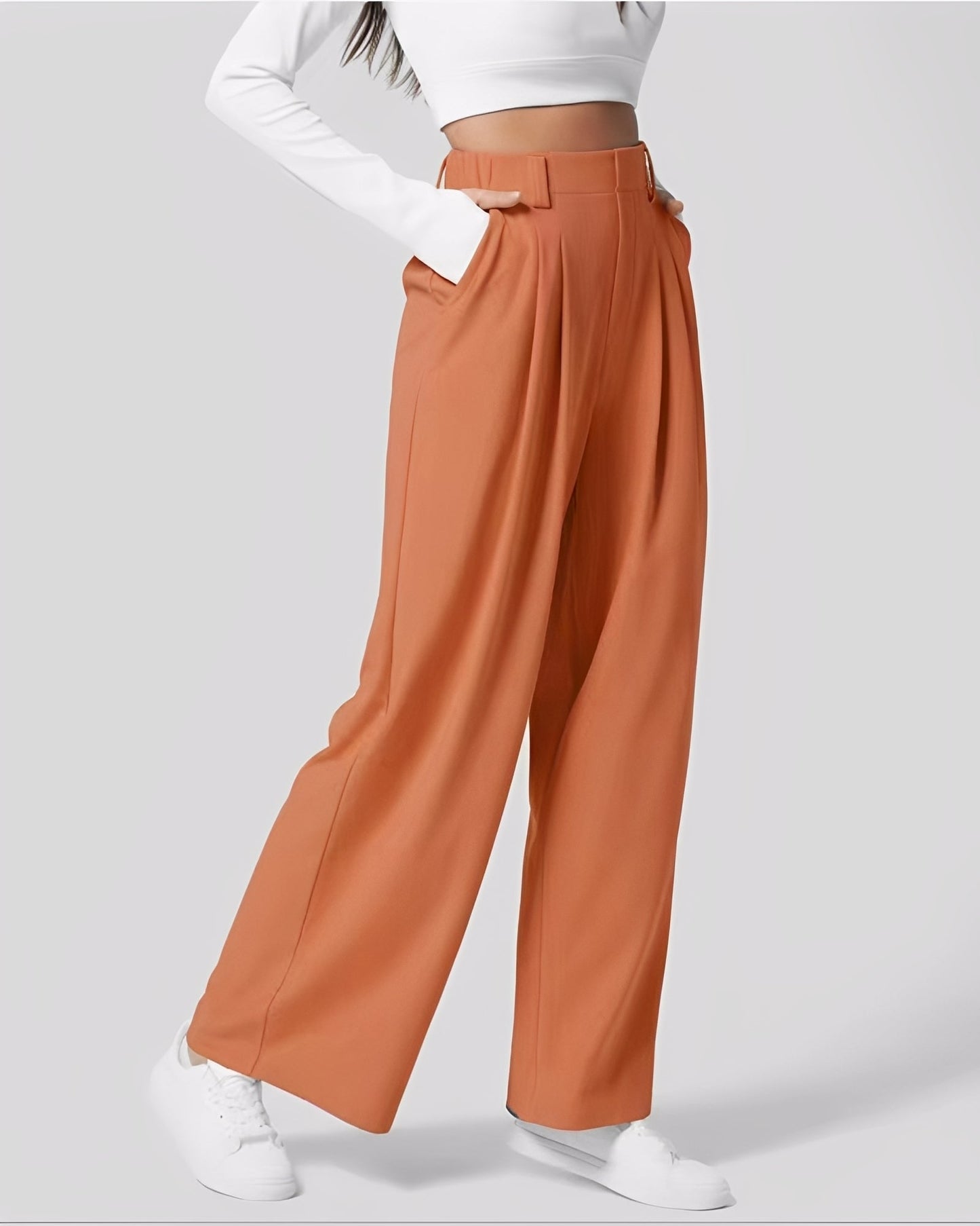 Montana - Pantalón recto cómodo para mujer