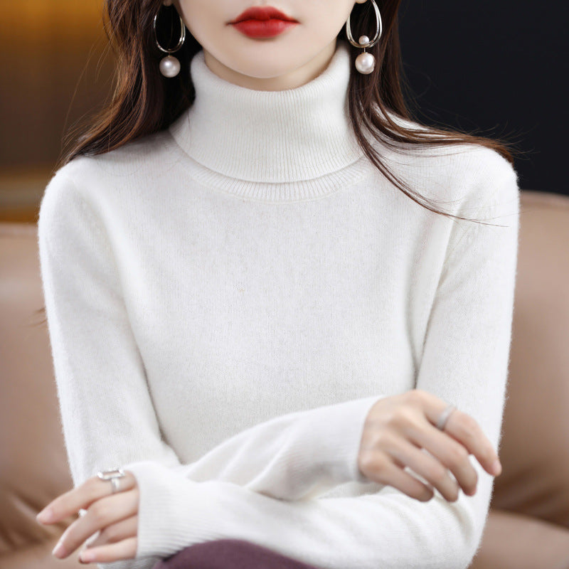 Veronica - Jersey de cuello alto para mujer