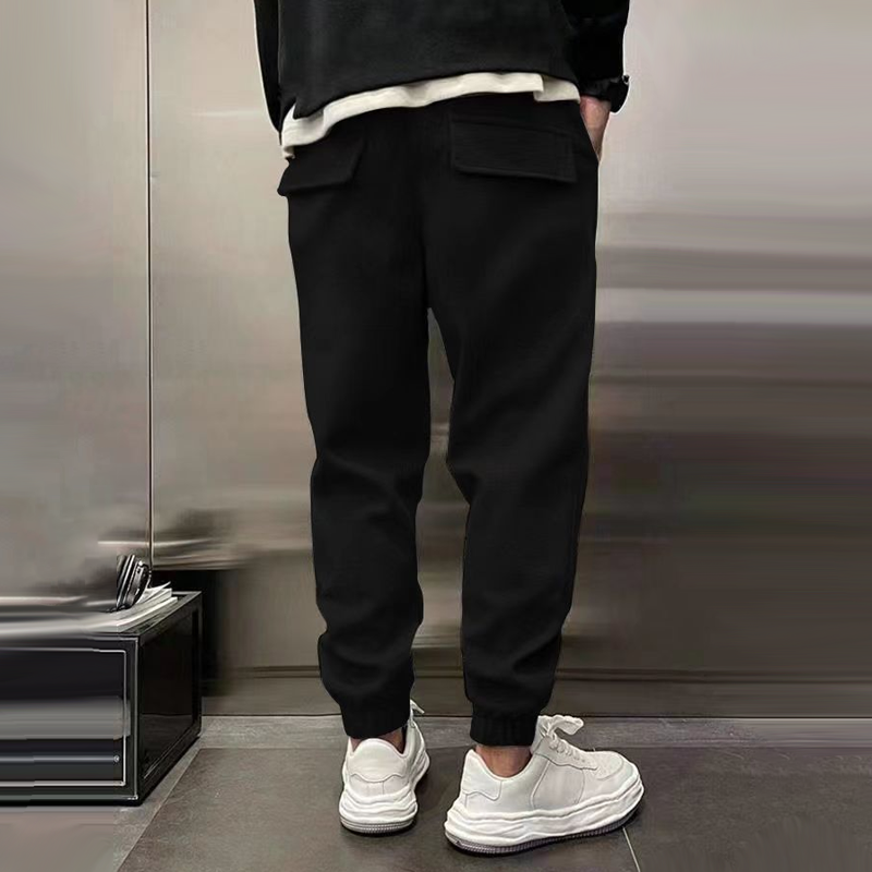 Ceejay – Pantalones cómodos para hombre con cintura flexible