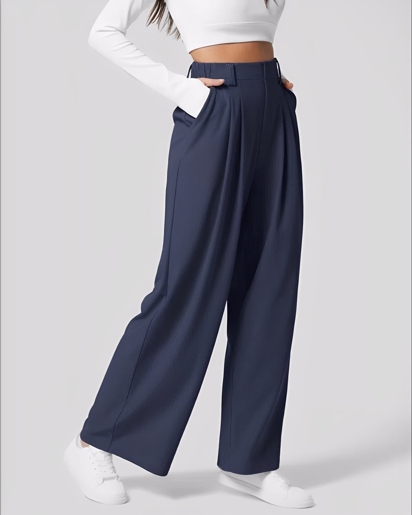 Montana - Pantalón recto cómodo para mujer