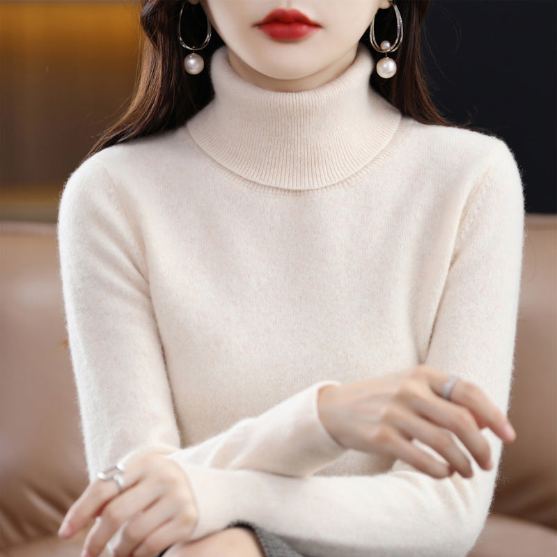Veronica - Jersey de cuello alto para mujer