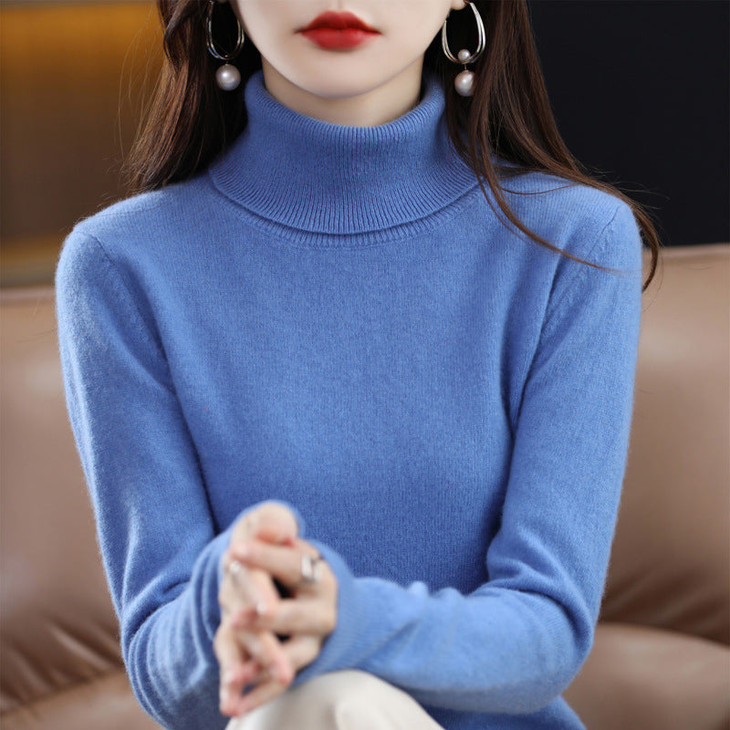 Veronica - Jersey de cuello alto para mujer