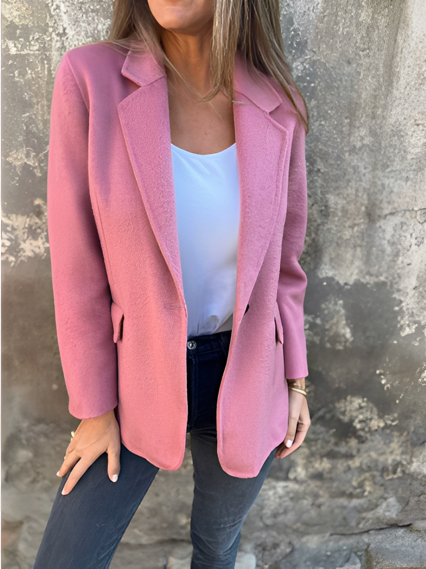 Desiree - Chaqueta de lana moderna para mujer