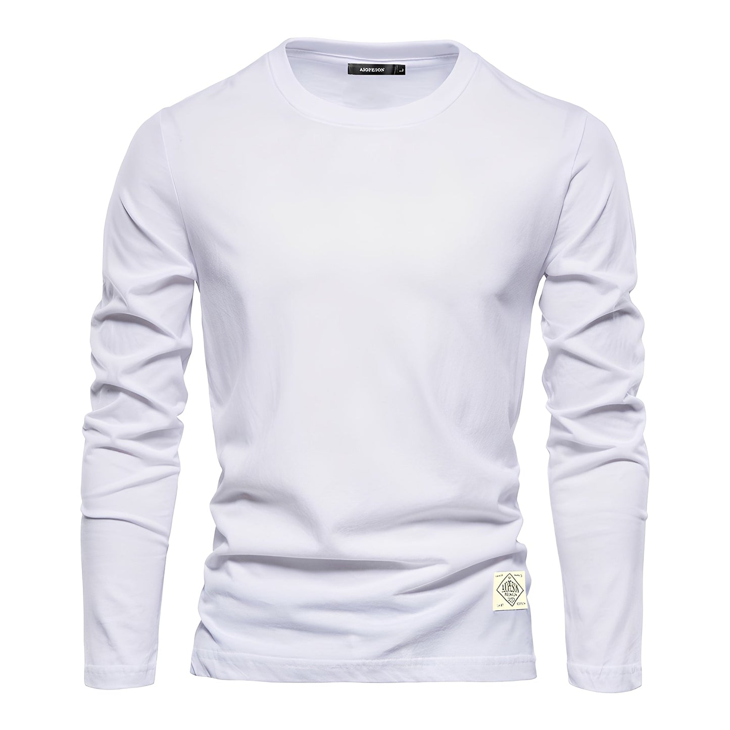 Lambert - Camisa de manga larga sencilla y casual para hombres