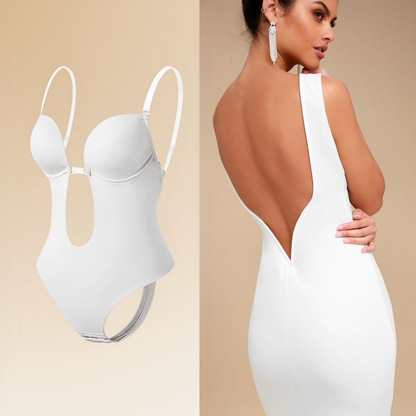Nina – Bodysuit-BH sin espalda