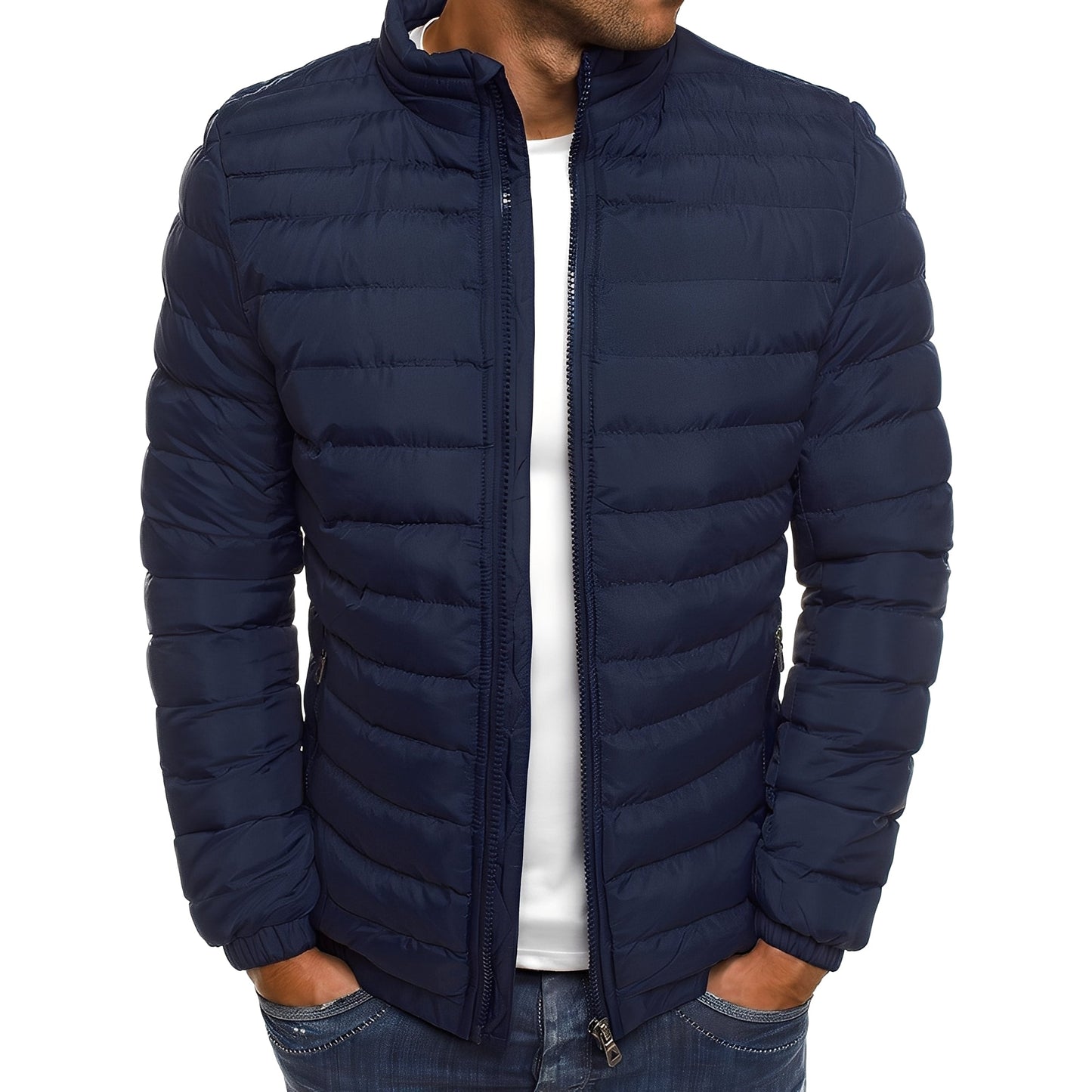 Bernard - Chaqueta de hombre, cálida y casual de plumas