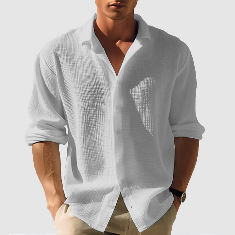Jonas – Camisa de verano con botonadura