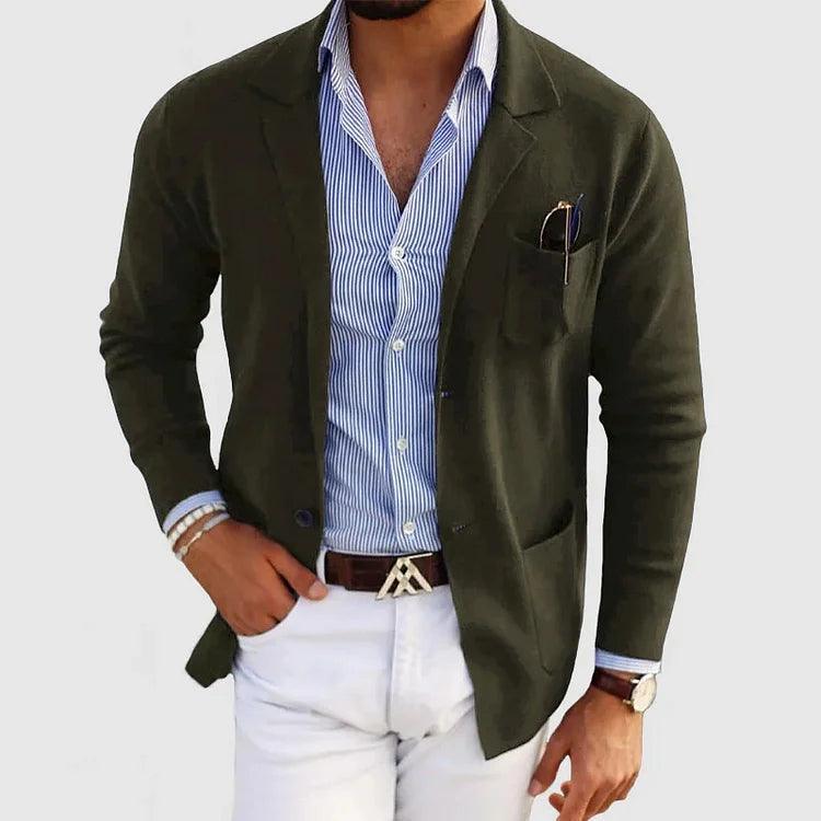 Noah – Elegante Blazer con Bolsillos para Hombres