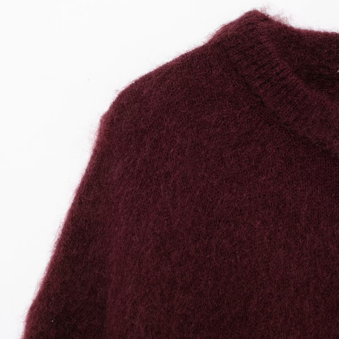 Valorie - Jersey casual de mezcla de mohair para mujeres