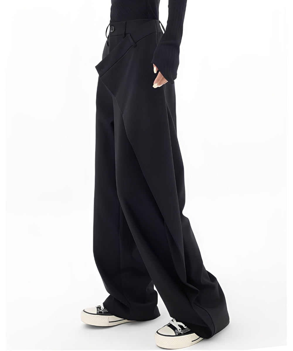 Arpa - Pantalón elegante de mujer, corte ancho