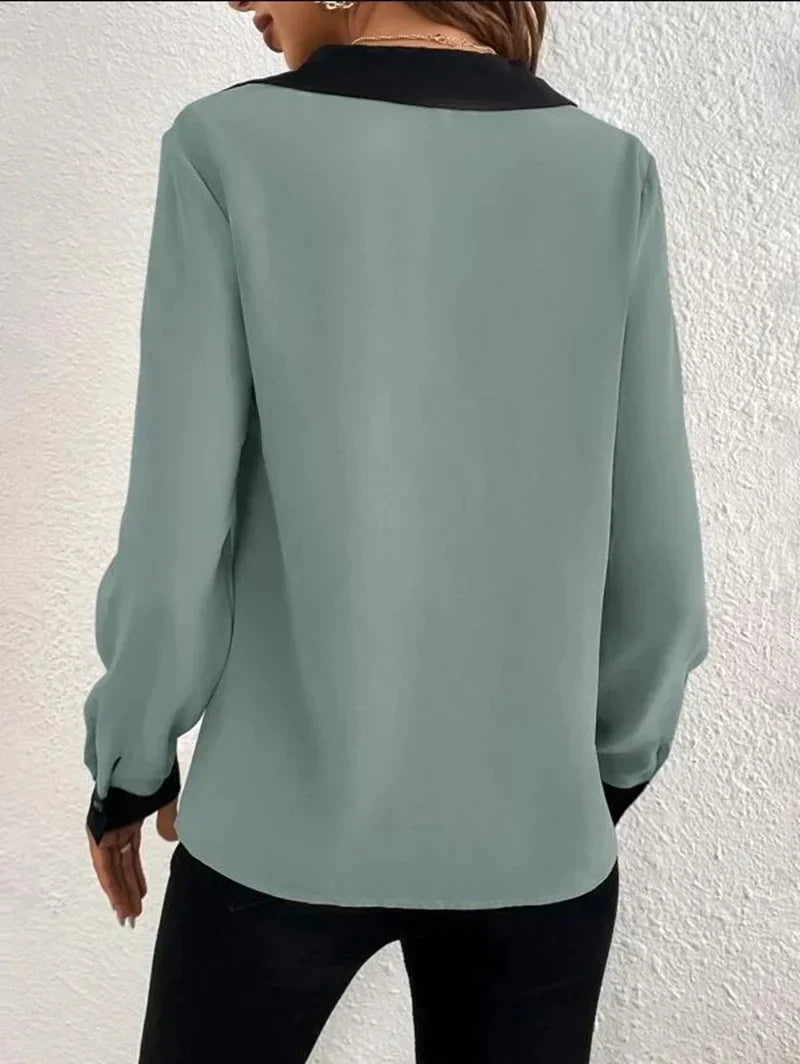 Nola – Elegante Blusa de Negocios