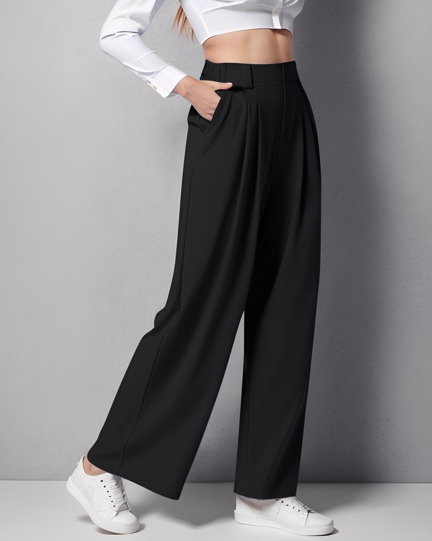 Montana - Pantalón recto cómodo para mujer