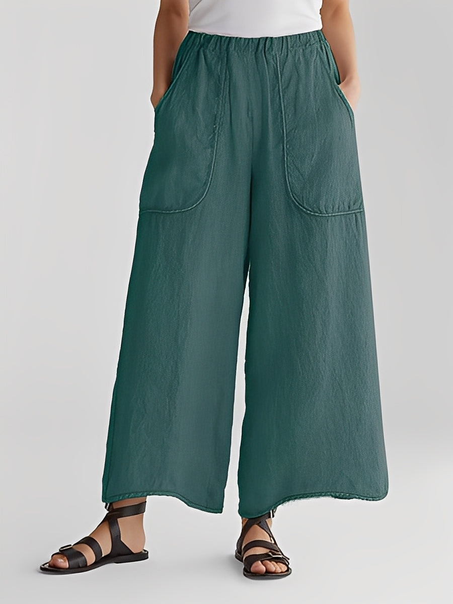 Marley - Pantalón ancho casual para mujeres