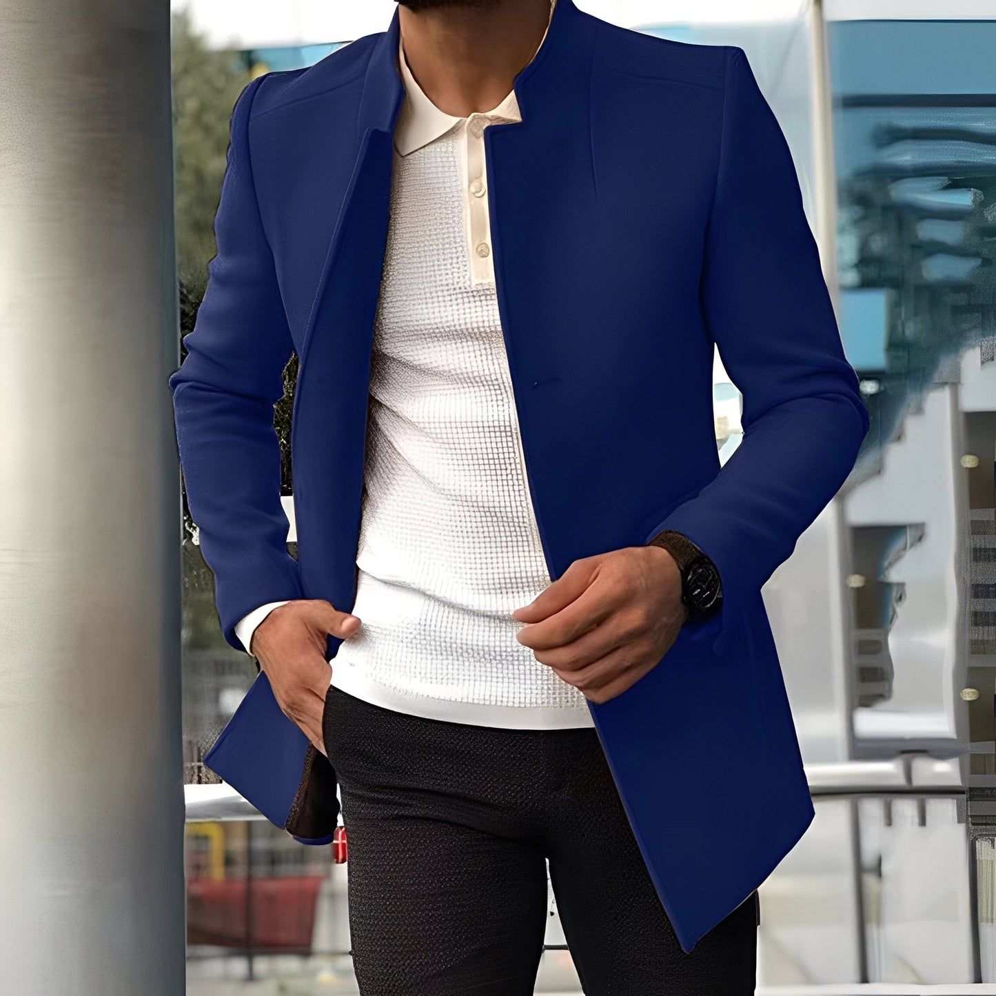 Joshua - Elegante chaqueta ajustada para hombres