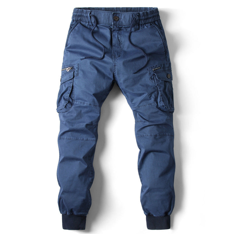 Trevor - Pantalón cargo informal con muchos bolsillos para hombres