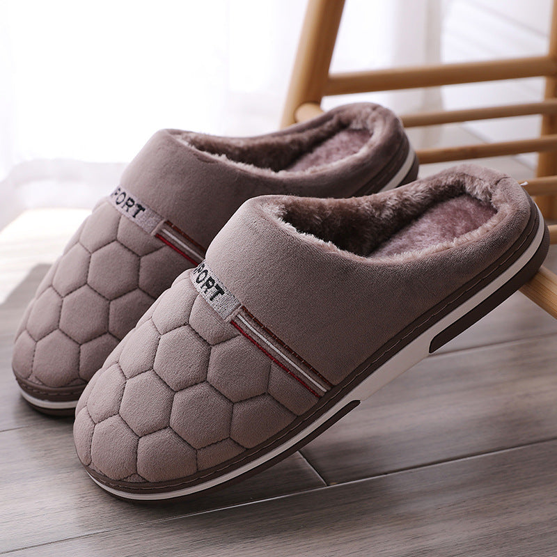 Darnell - Zapatillas cálidas y casuales con suela gruesa para hombres