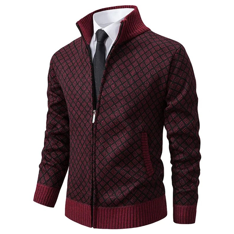 Jeff – Cardigan Sofisticado para Hombre