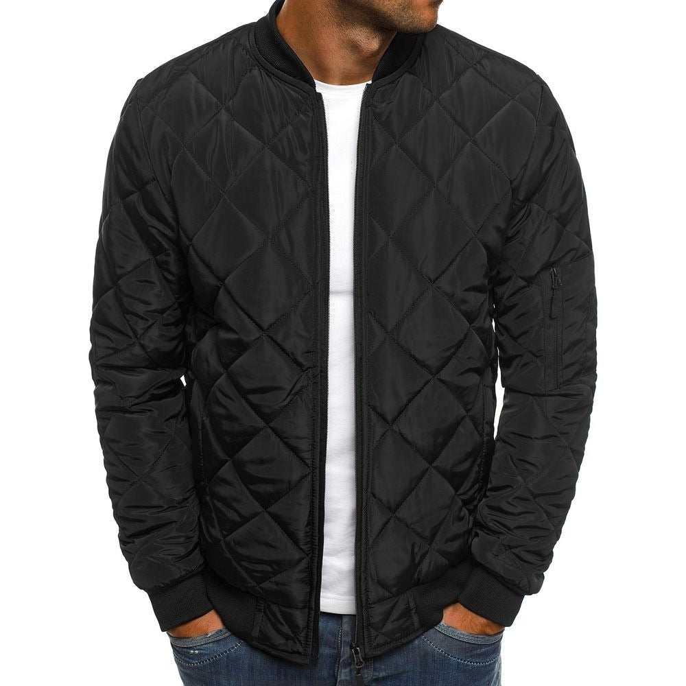 Romilly - Chaqueta ligera estilo bomber de algodón para hombres