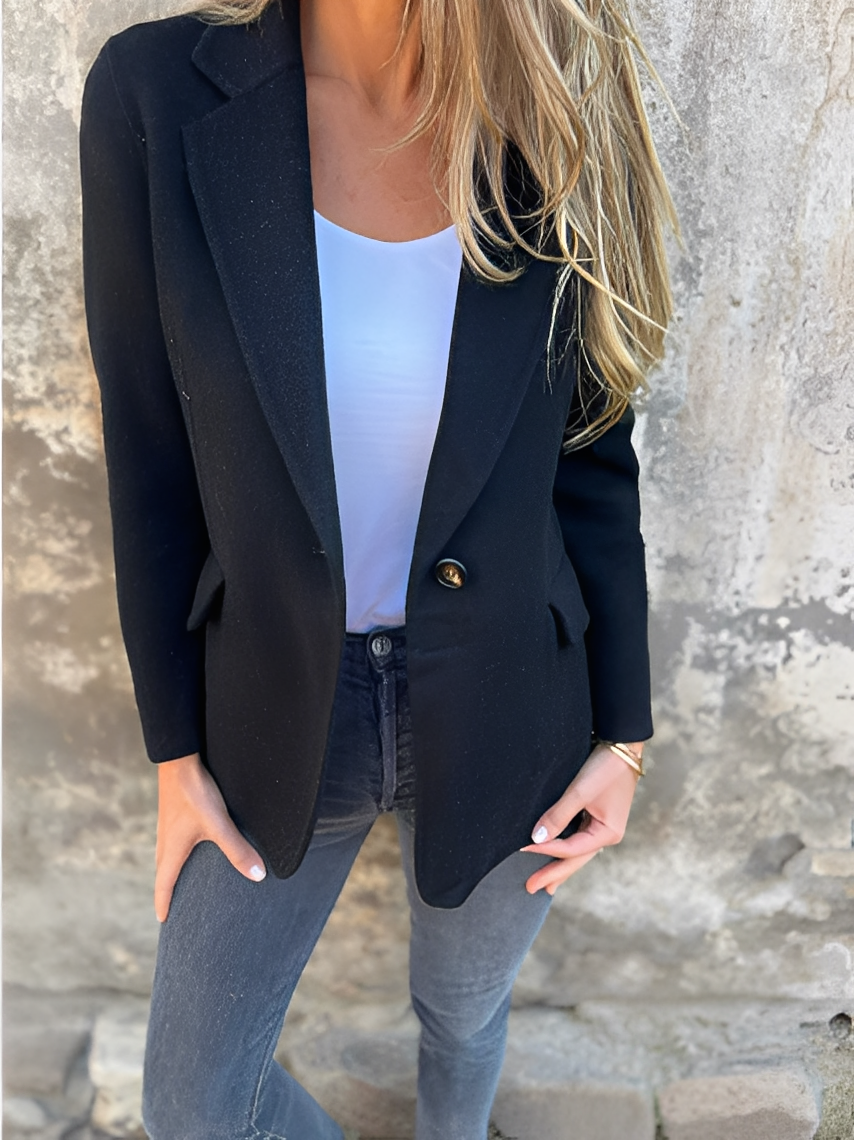 Desiree - Chaqueta de lana moderna para mujer