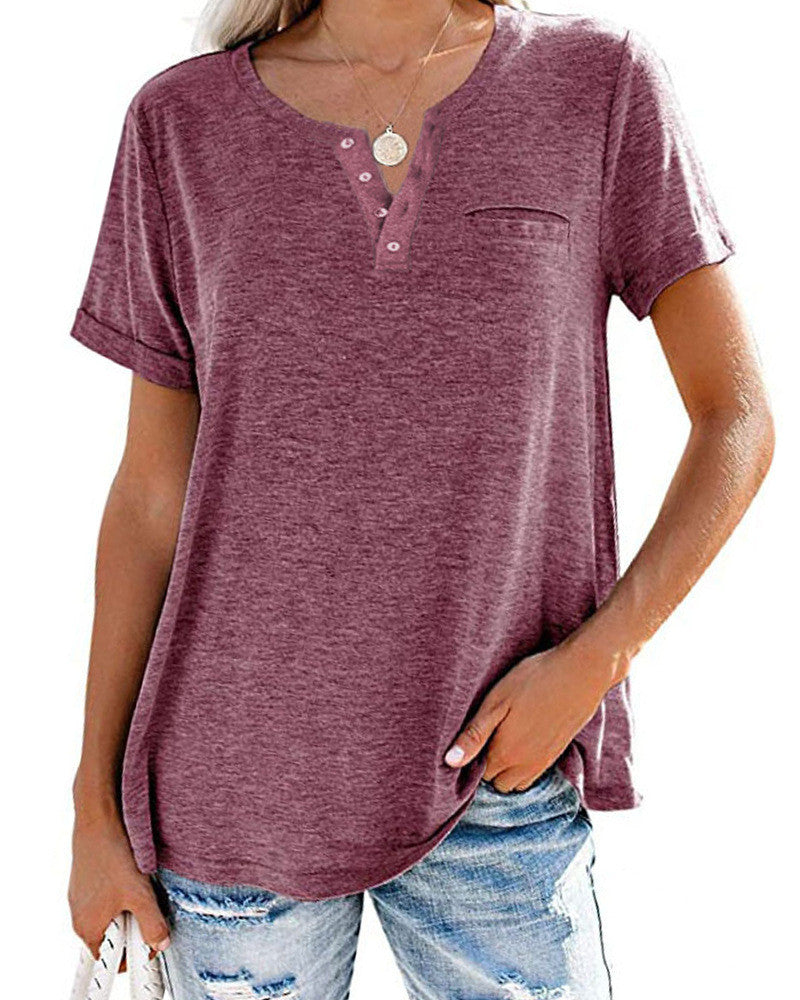 Élodie – Blusa de Mujer con Manga Corta
