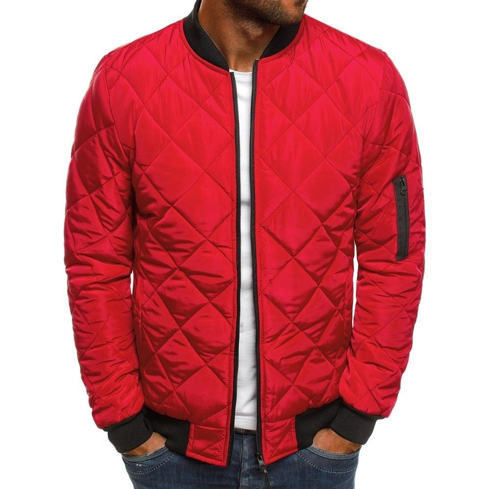 Romilly - Chaqueta ligera estilo bomber de algodón para hombres