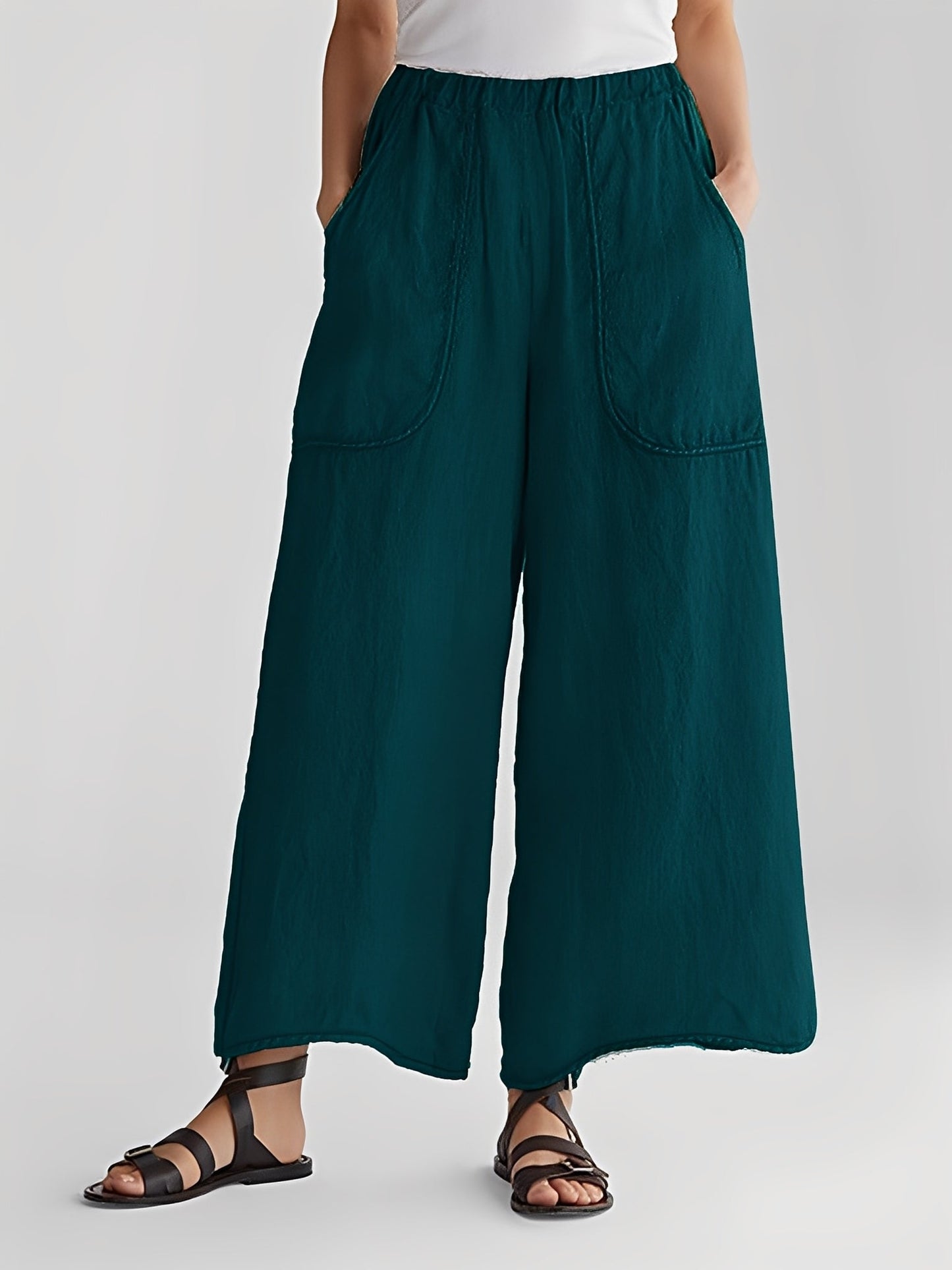 Marley - Pantalón ancho casual para mujeres