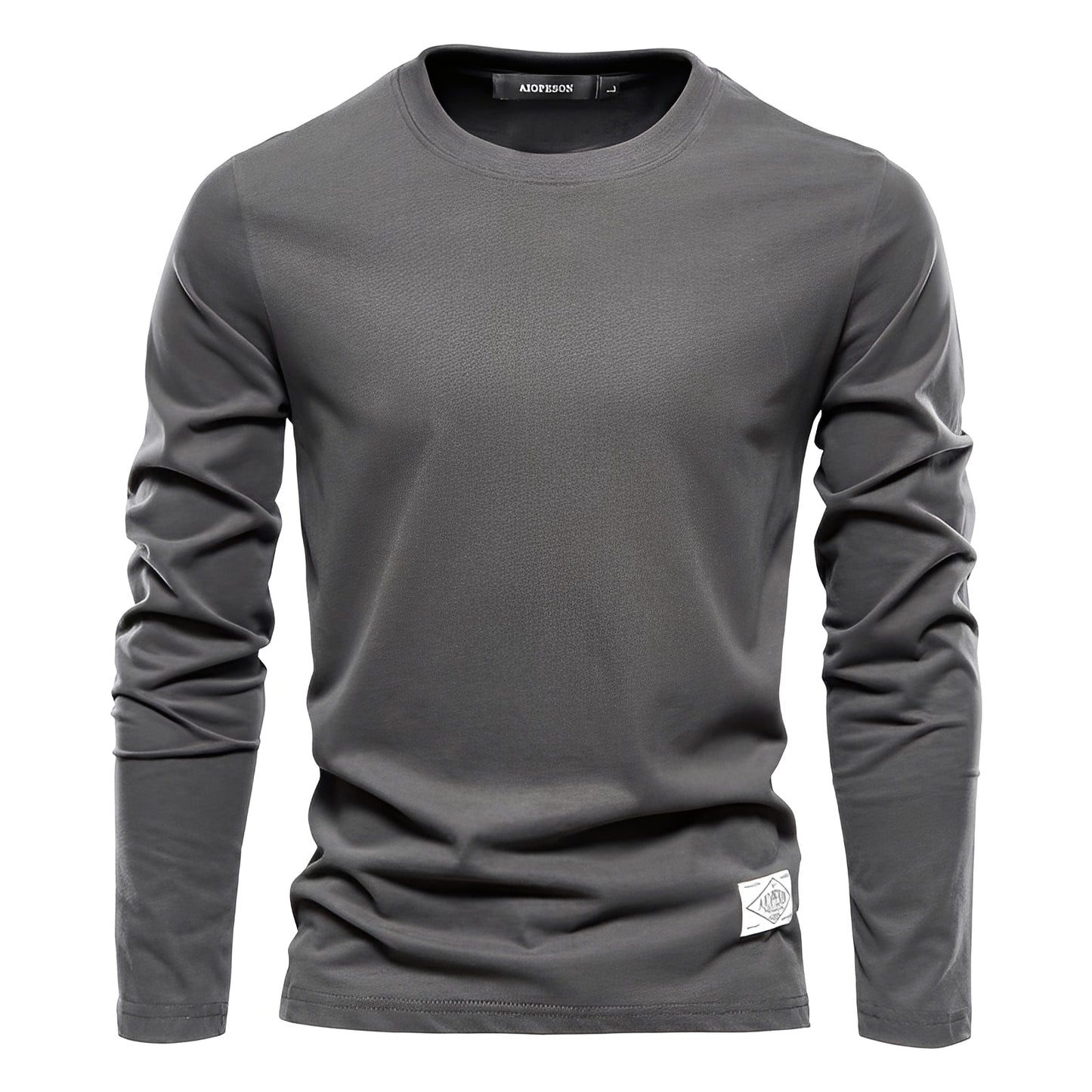 Lambert - Camisa de manga larga sencilla y casual para hombres