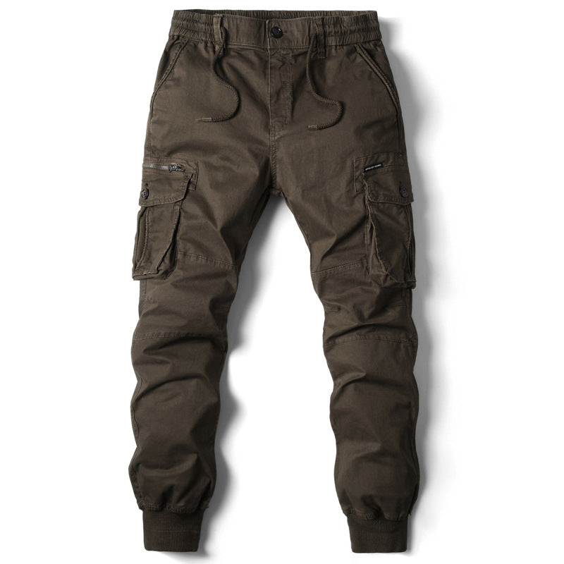 Trevor - Pantalón cargo informal con muchos bolsillos para hombres