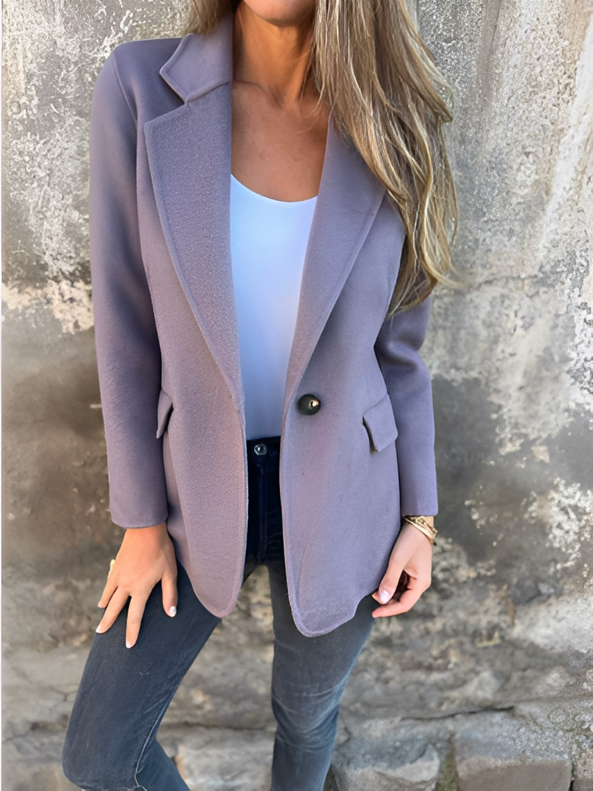 Desiree - Chaqueta de lana moderna para mujer