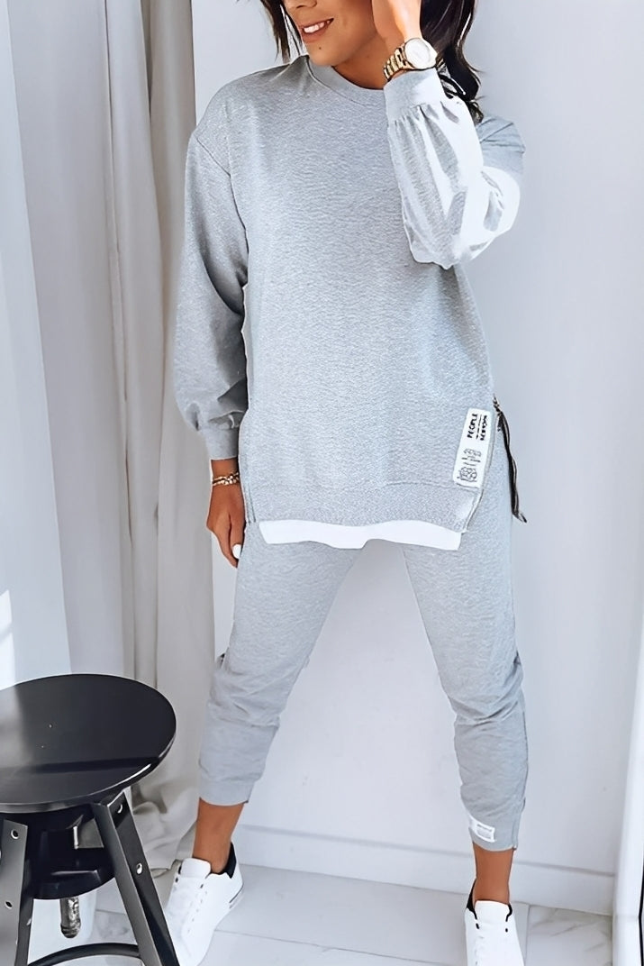 Kristine - Conjunto de sudadera y pantalones casuales para mujeres