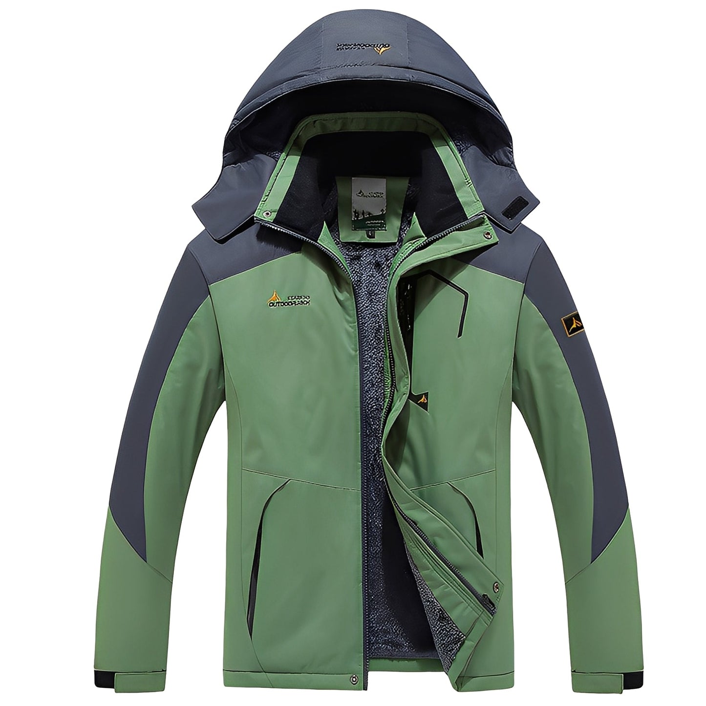 Heather - Elegante abrigo de invierno femenino con forro de felpa