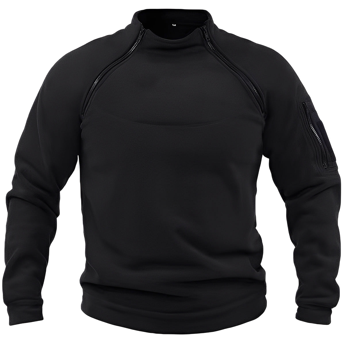 Wilbur - Chaqueta polar deportiva con cierre para hombres